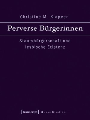 cover image of Perverse Bürgerinnen
